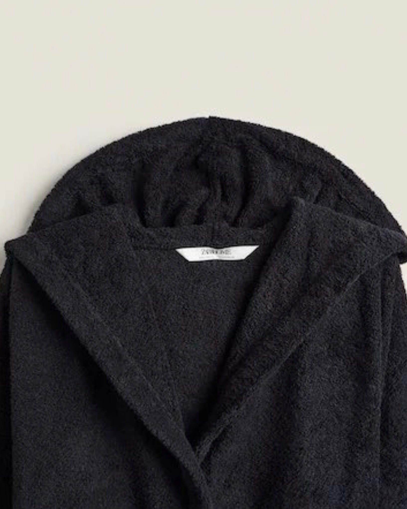 360 GXM² Bathrobe with Hood (Dark Black) - Size M