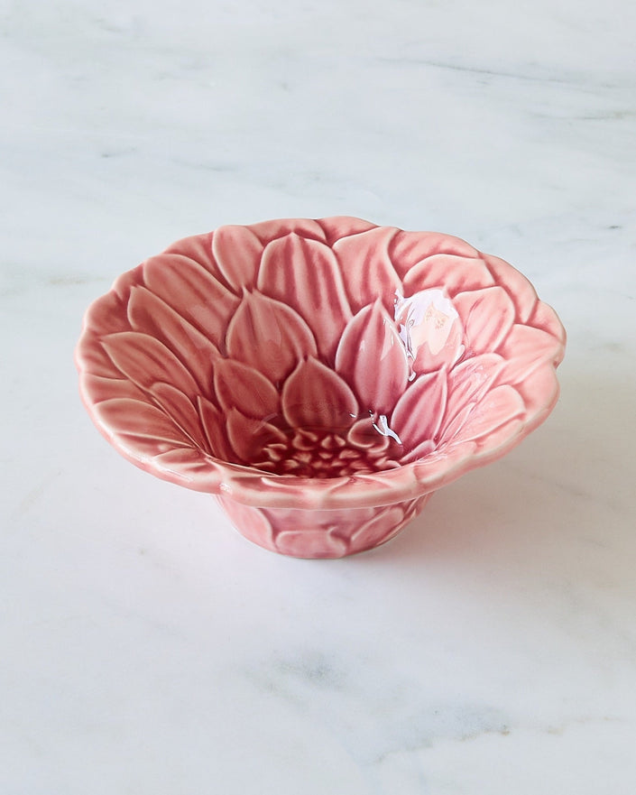 Maria Flor Dessert Bowl - Dahlia