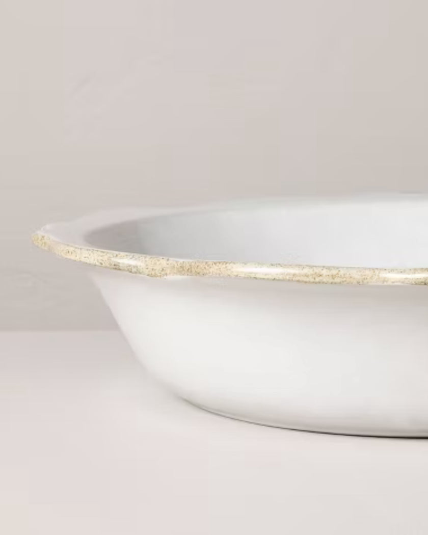 Carved Edge Salad Bowl