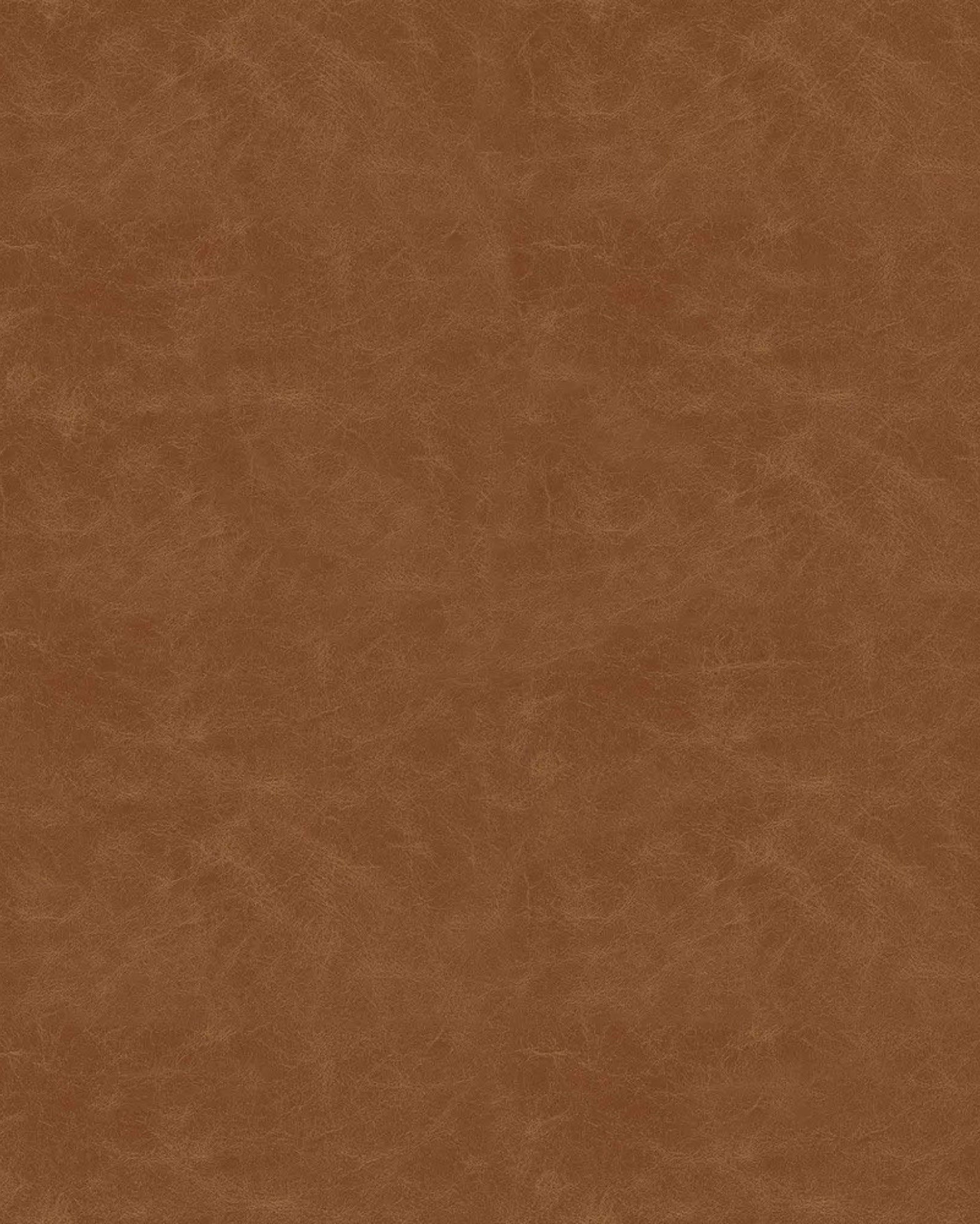 Wellford Faux Leather Woven Cube Brown