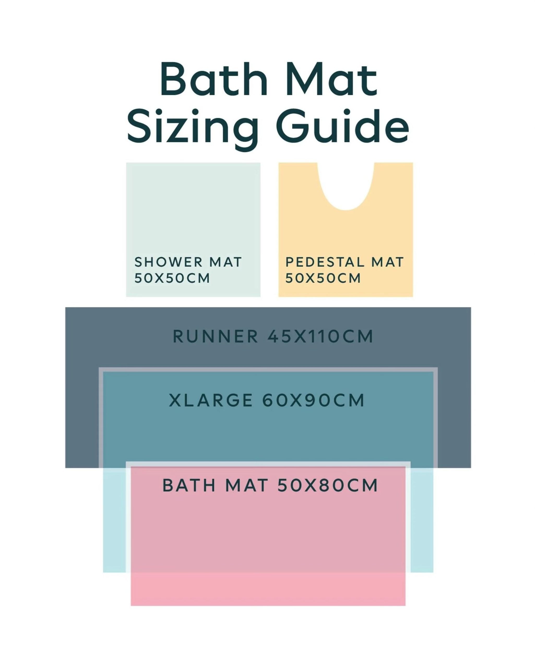 Floral Bathmat Square