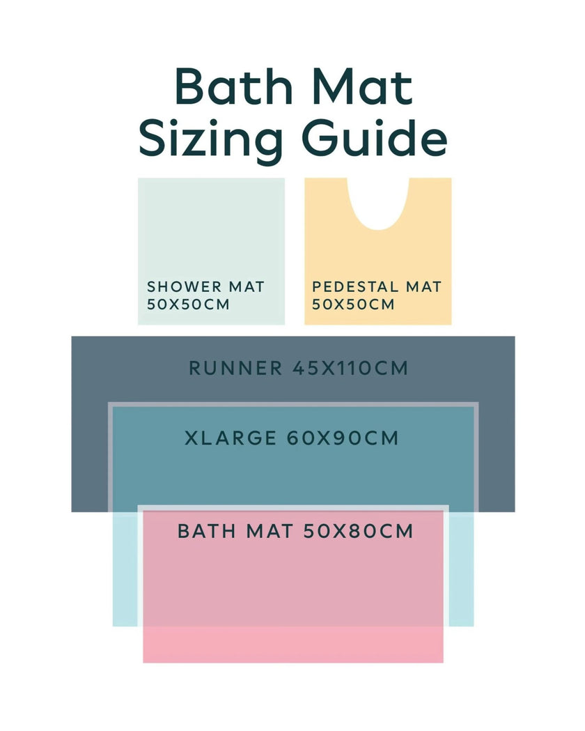 Floral Bathmat Square