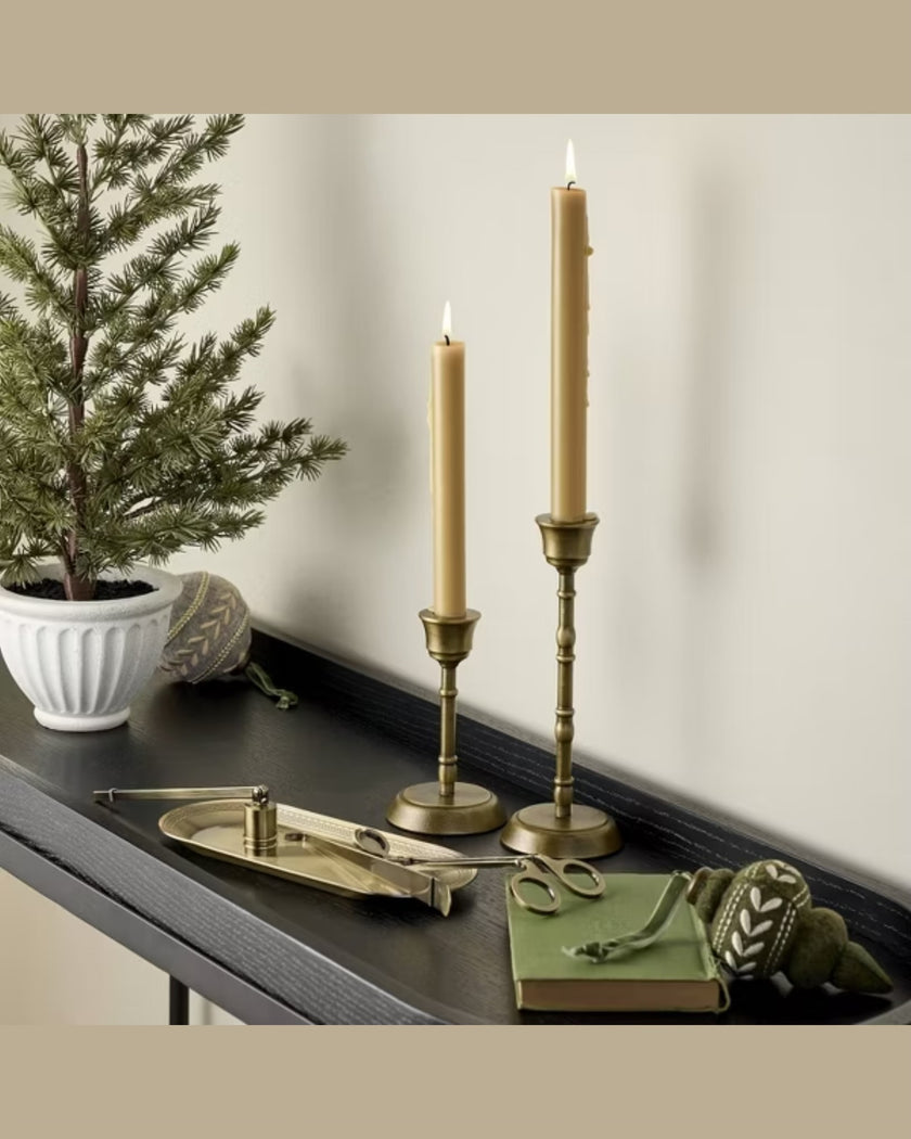 Brass Candle Accessories Kit (Set of 4)