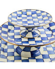 Royal Check Small Pedestal Platter