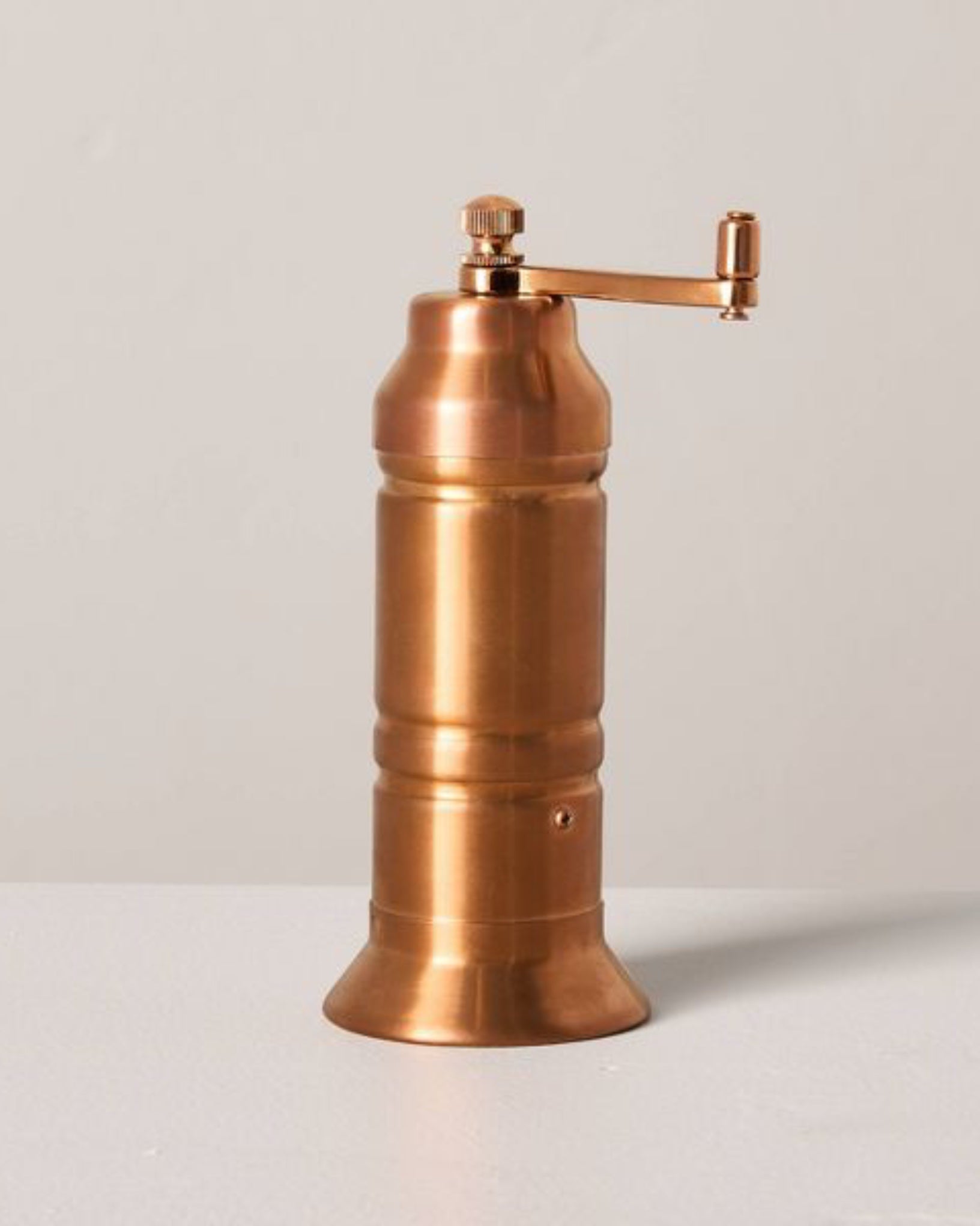 Salt and Pepper Crank Mill Grinder Copper Finish