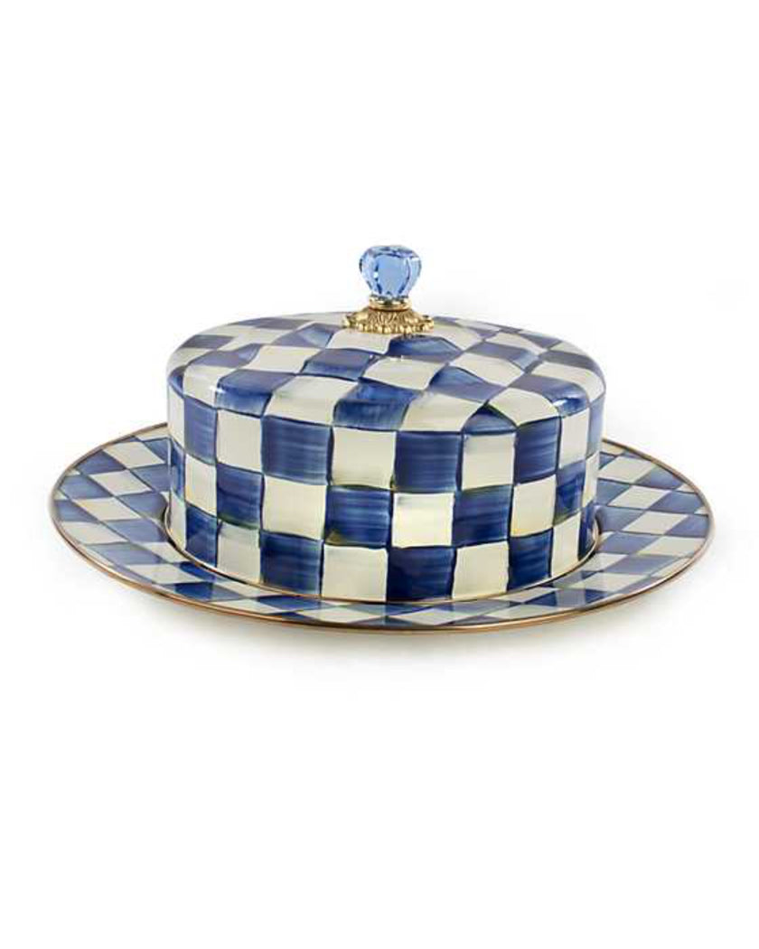 Royal Check Cake Carrier