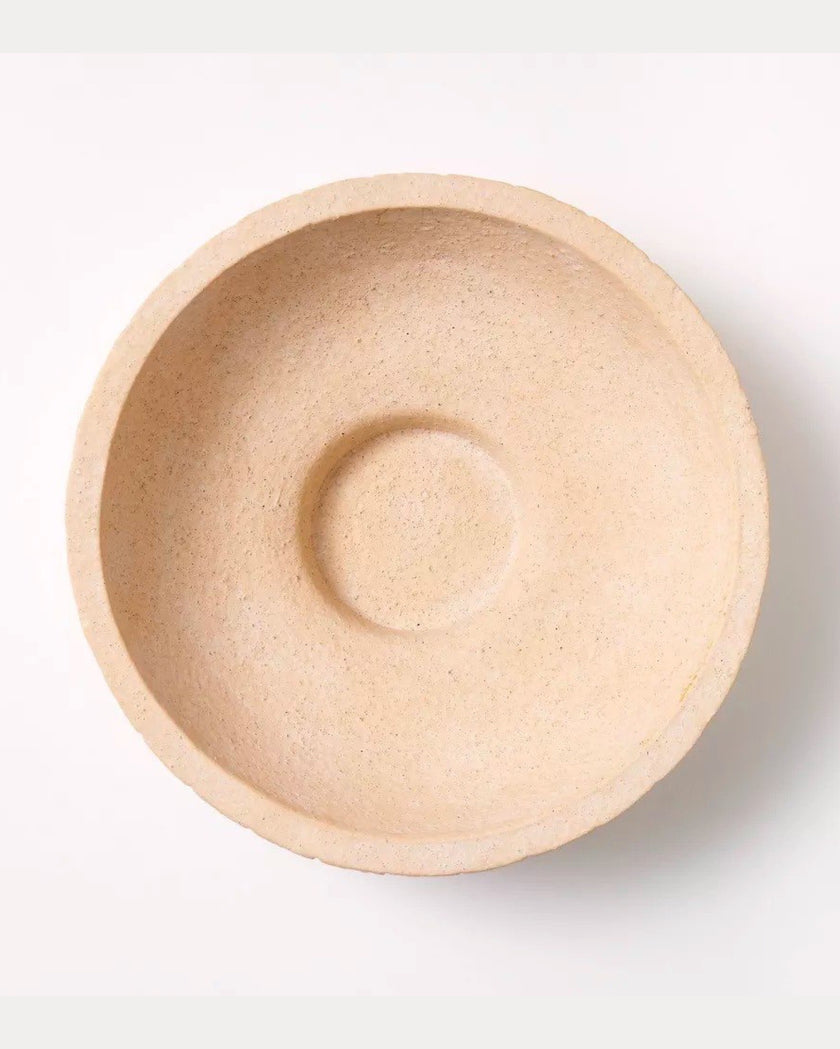 Ceramic Carved Decorative Bowl