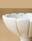 Marble Scalloped Accent Bowl