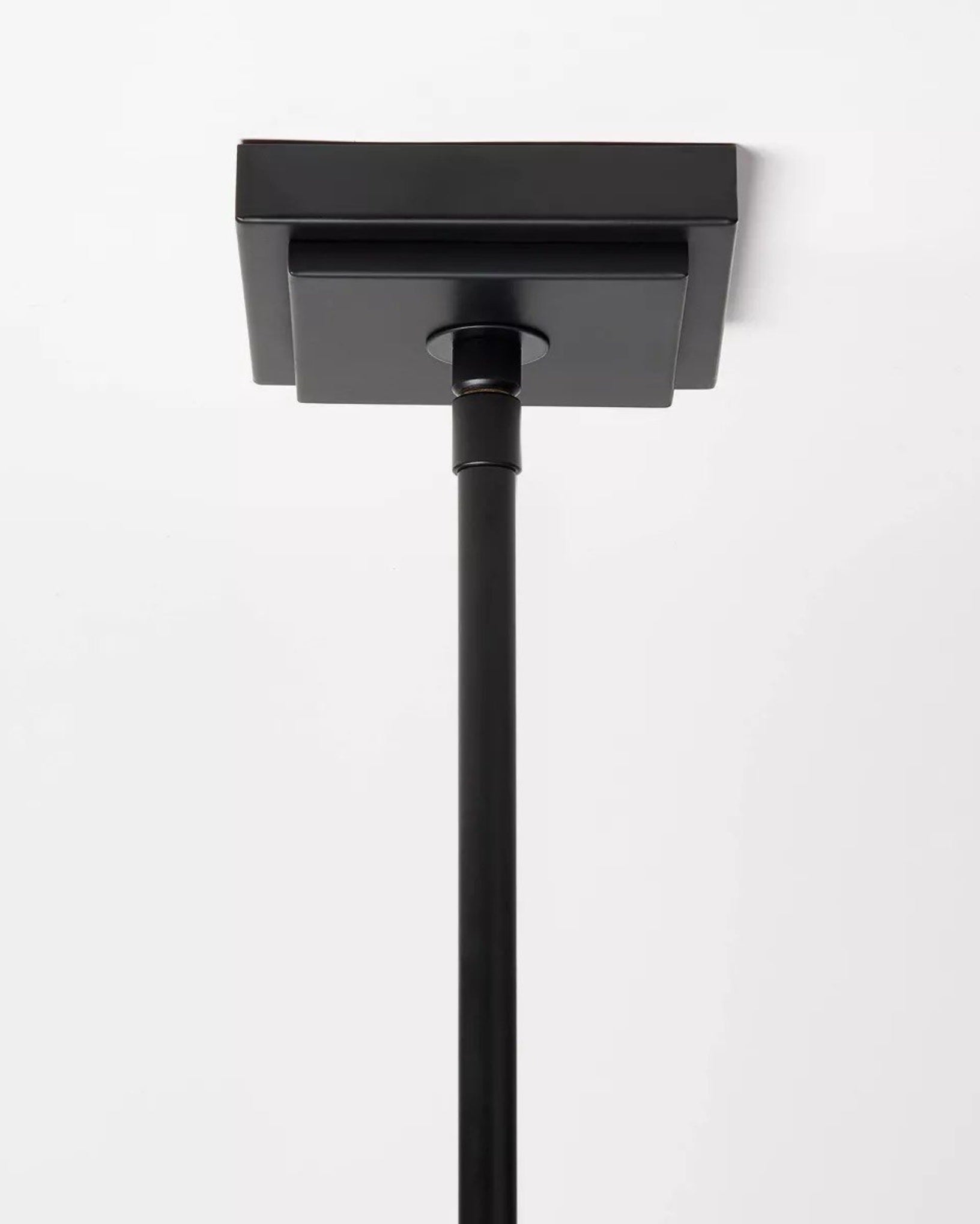 4-Arm Chandelier with Trim Shades Black