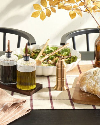 Salt and Pepper Crank Mill Grinder Copper Finish