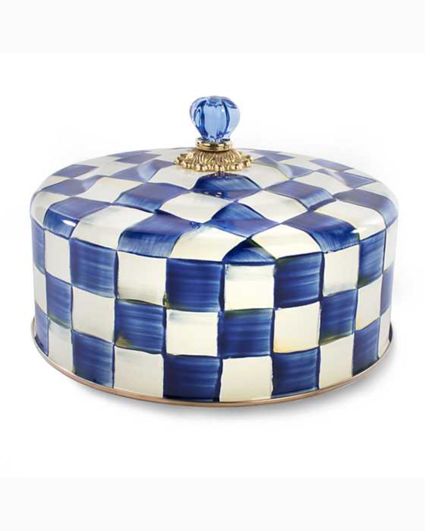 Royal Check Cake Carrier