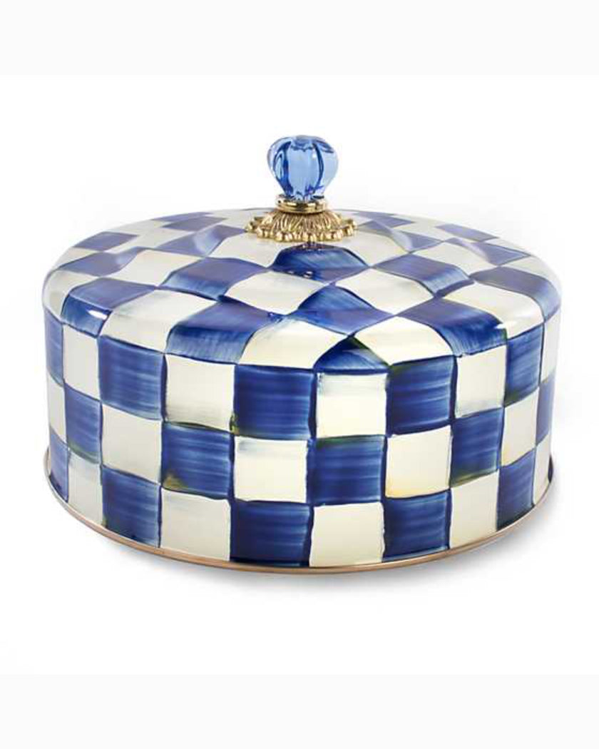 Royal Check Cake Carrier