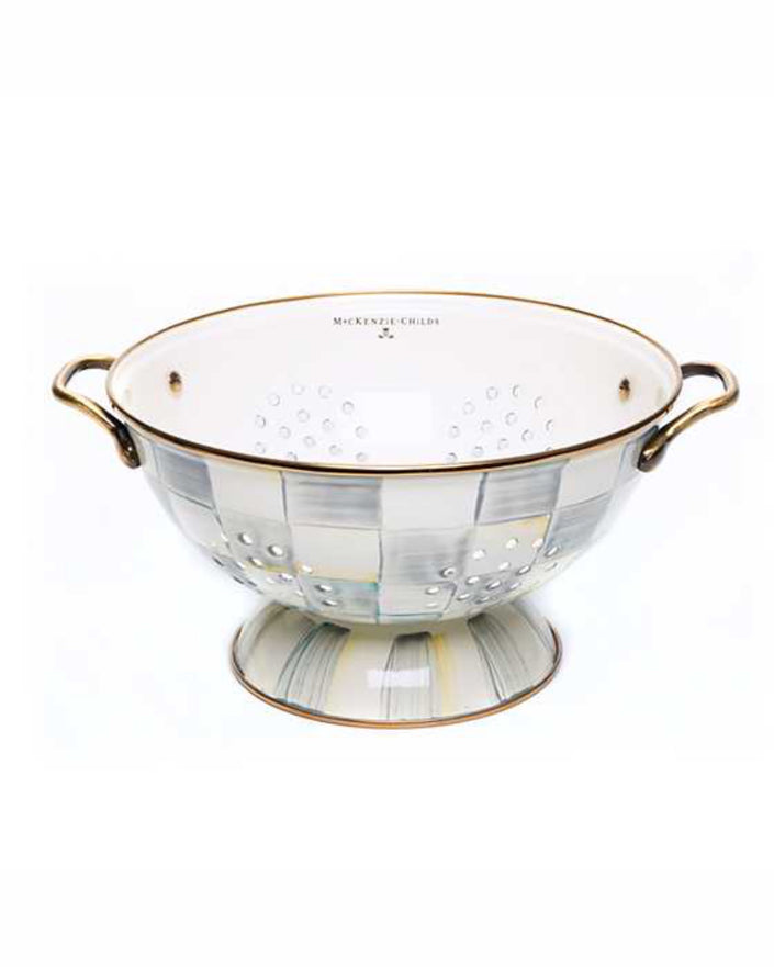 Sterling Check Large Colander