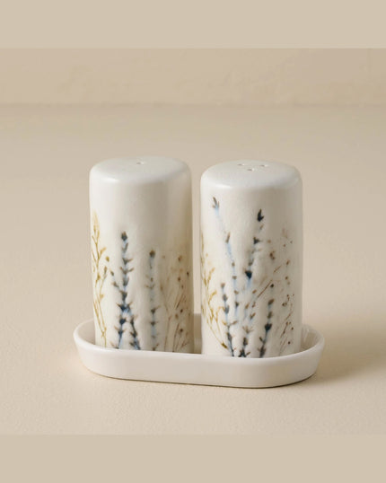 Pressed Floral Salt & Pepper Set