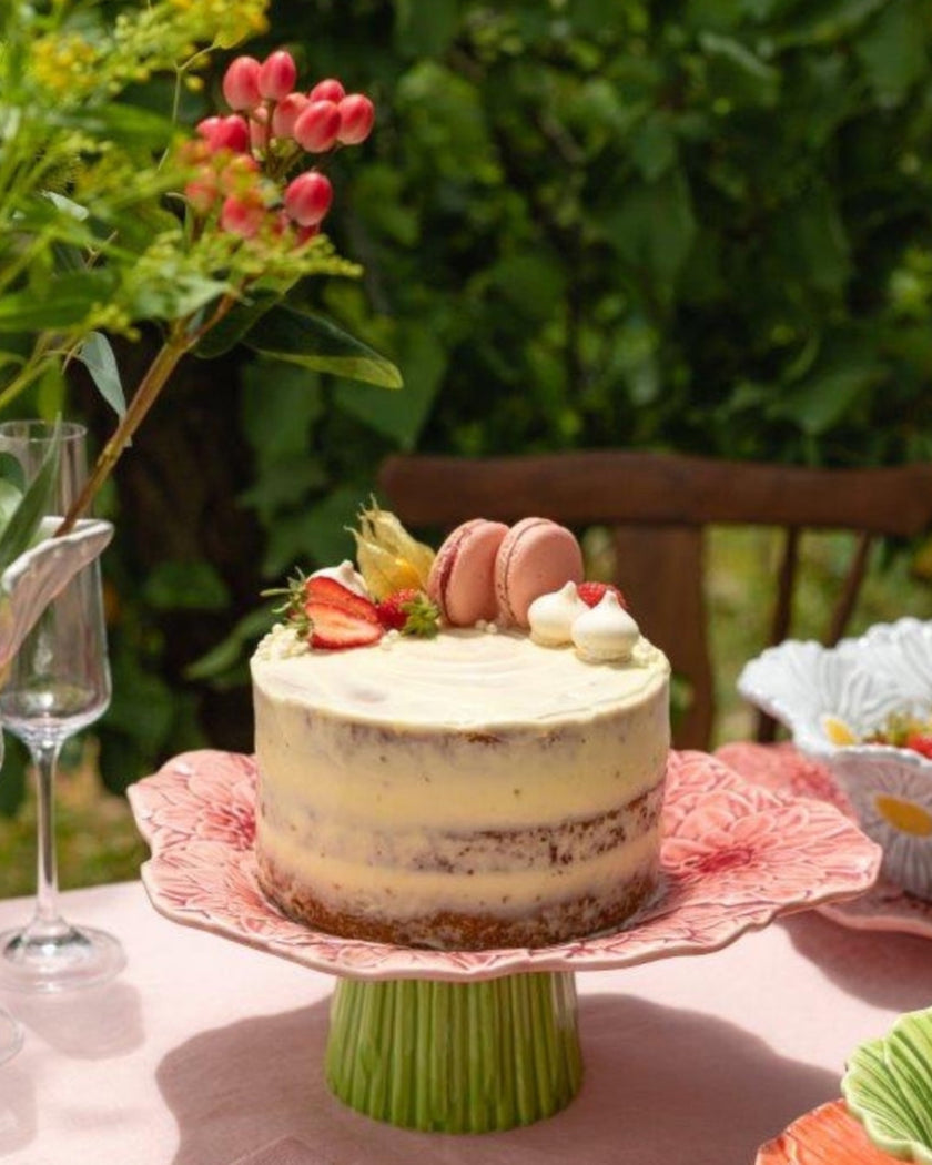 Maria Flor Small 28cm Dahlia Cake Stand