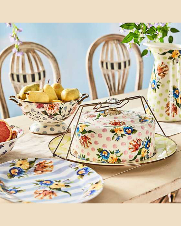 Wildflowers Pink Cake Carrier