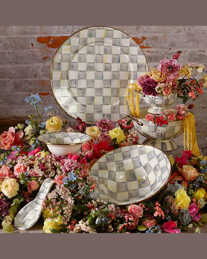 Sterling Check Large Colander