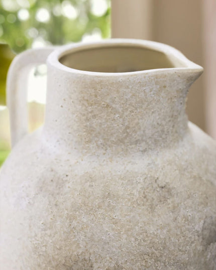 Bianca Dusty Textured Jug Vase