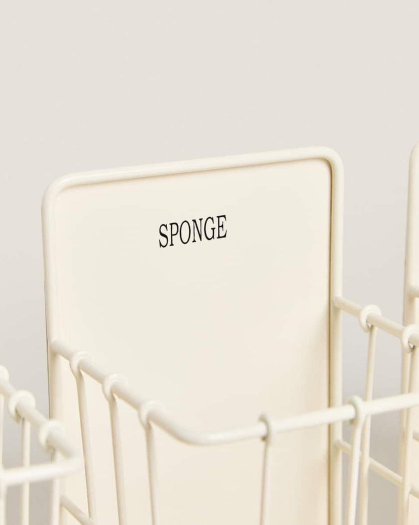 Set of 4 Cleaning Storage Set with Tray