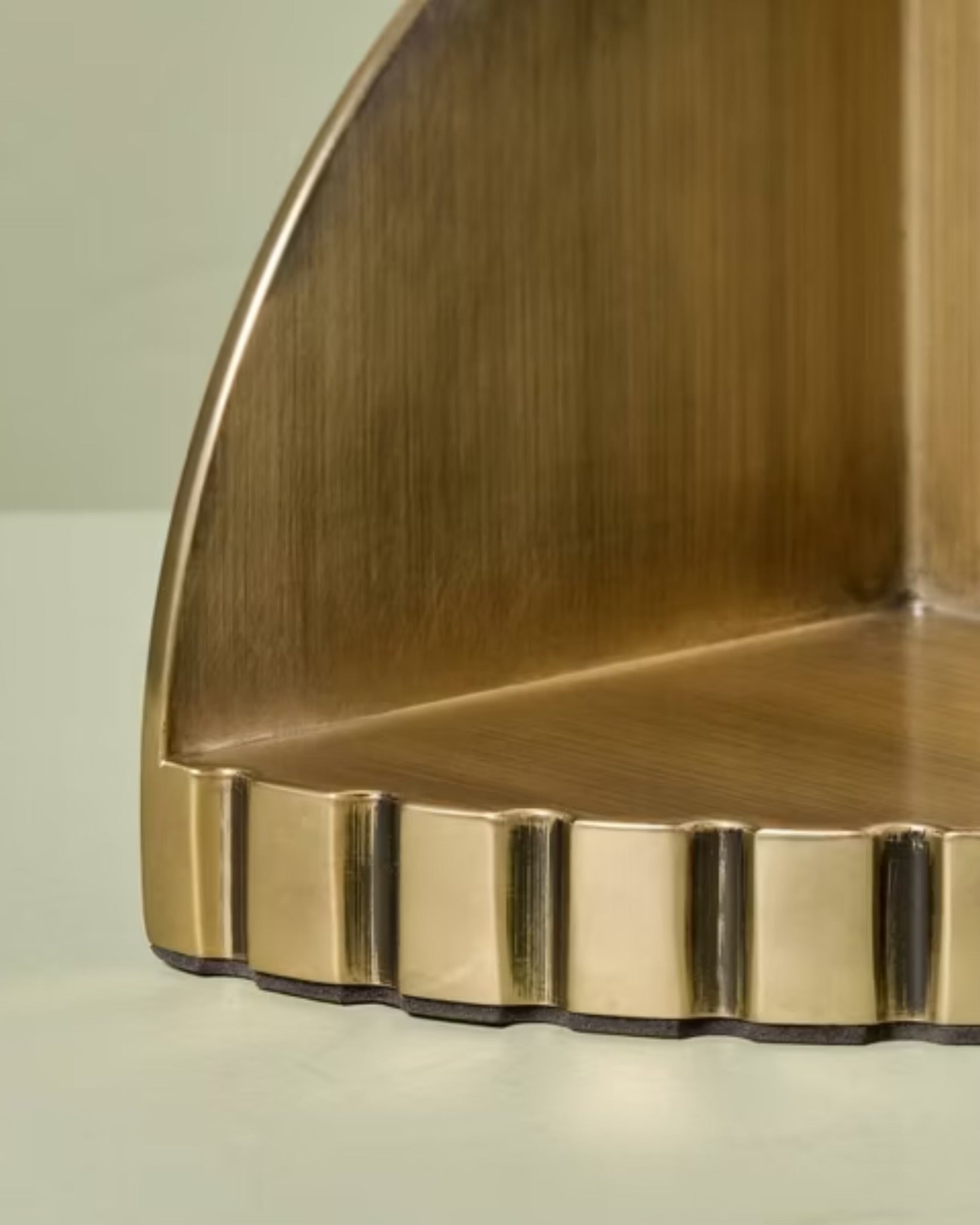 Brass Idler Gear Bookends Antique Finish (Set of 2)