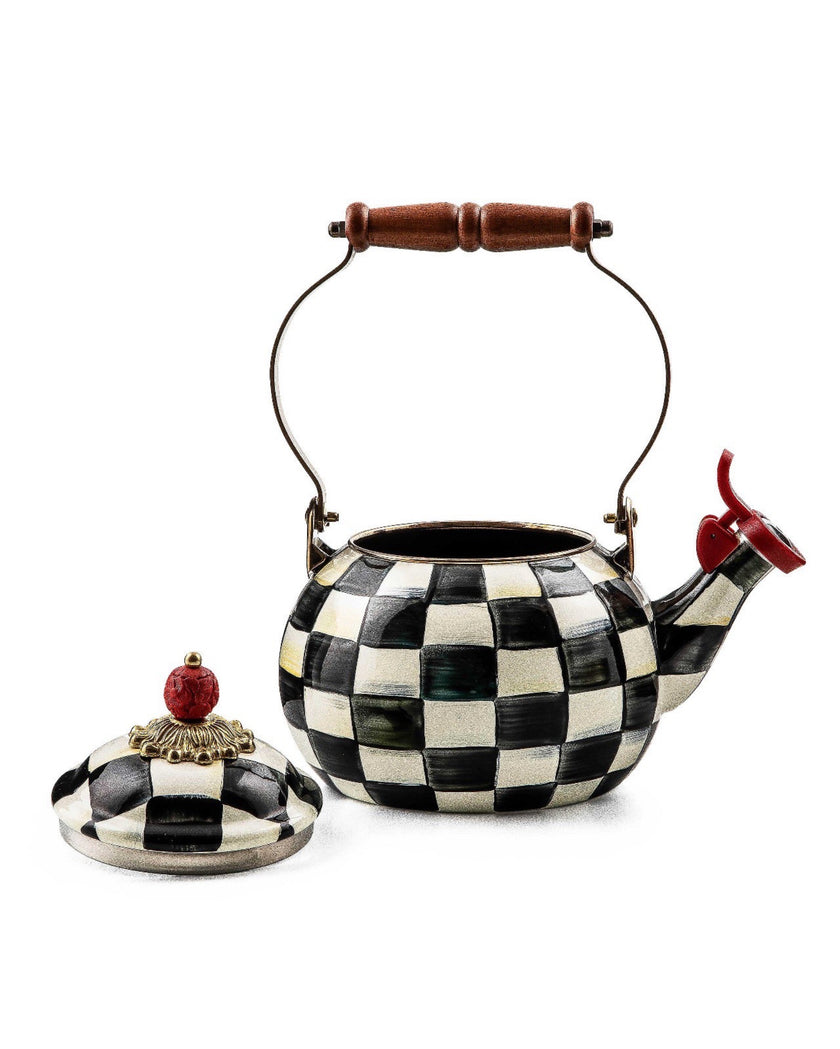 Courtly Check Whistling Tea Kettle