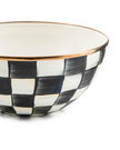 Courtly Check Small Enamel Everyday Bowl