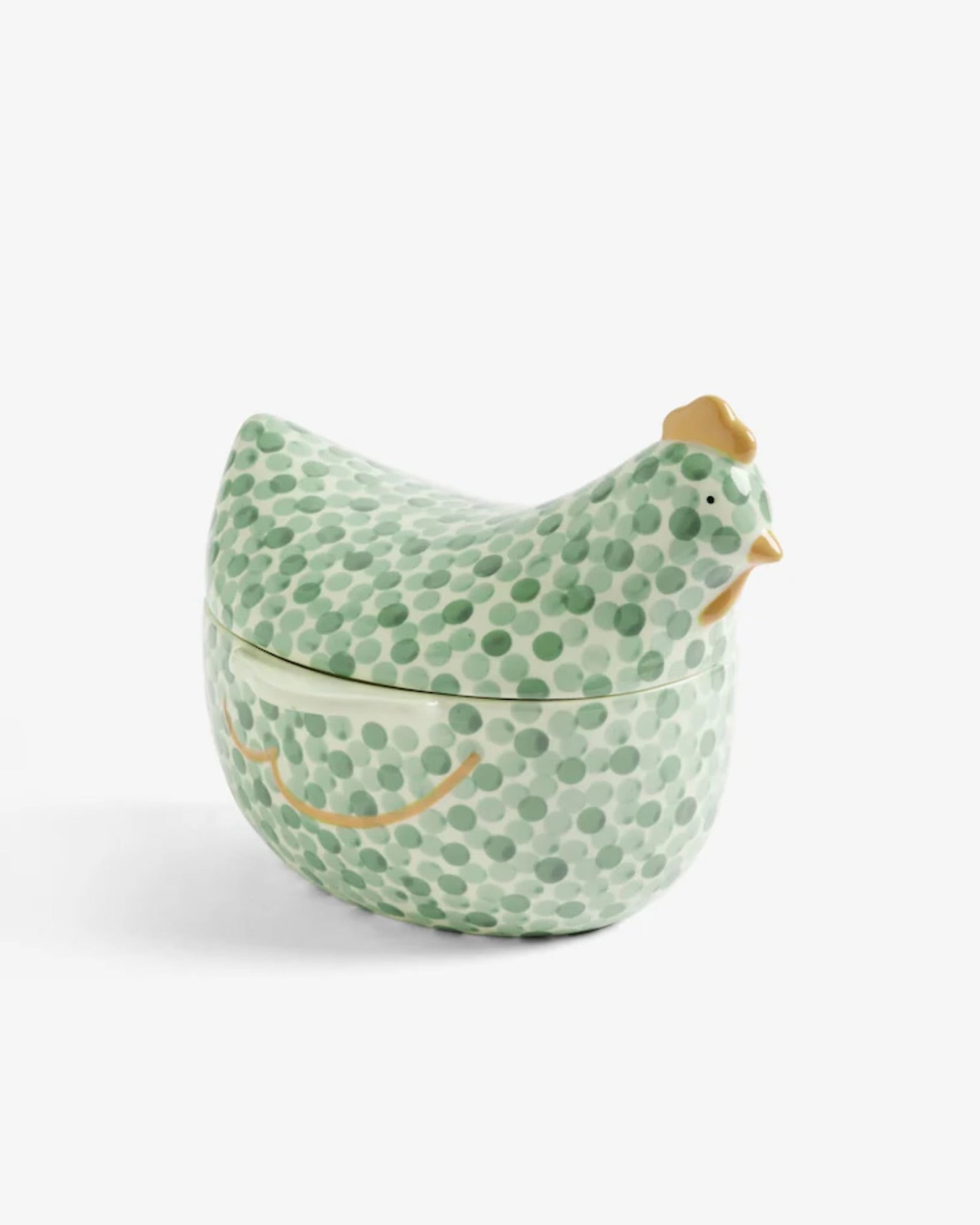 Sage Green Chicken Cassarole Dish