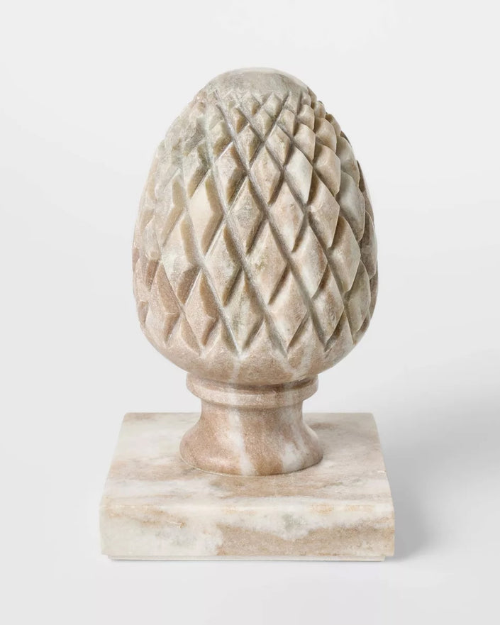 Figural Marble Door Stopper
