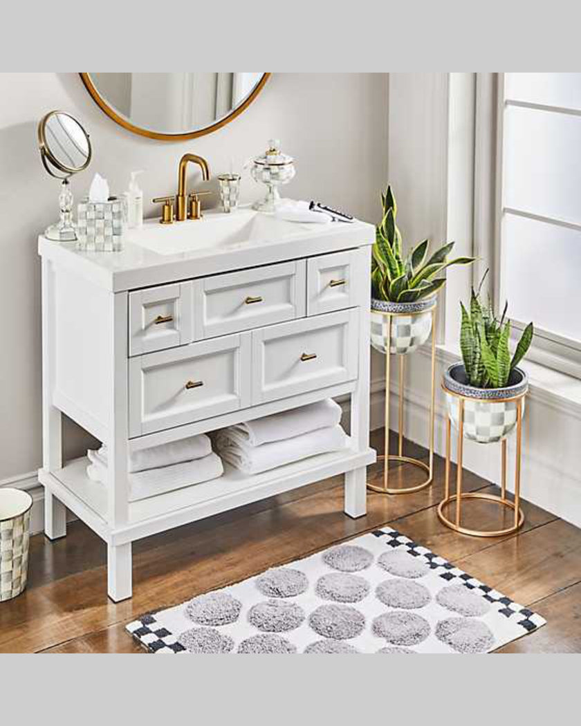 Sterling Check Curiosity Pot