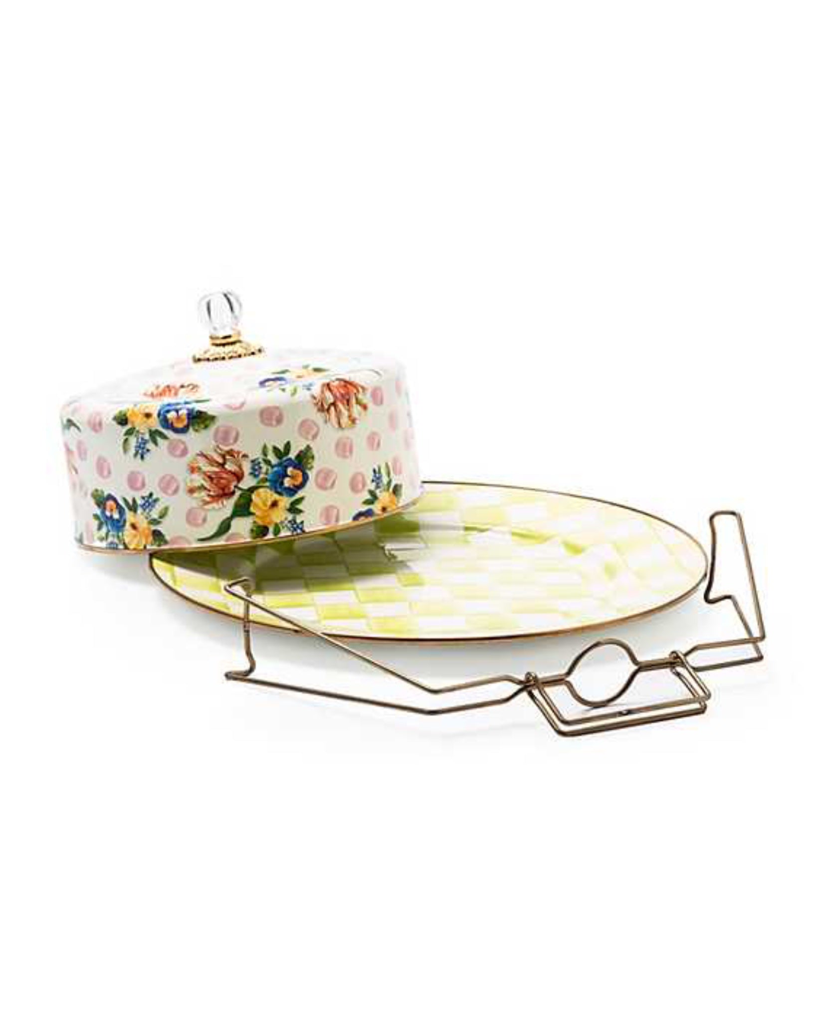 Wildflowers Pink Cake Carrier