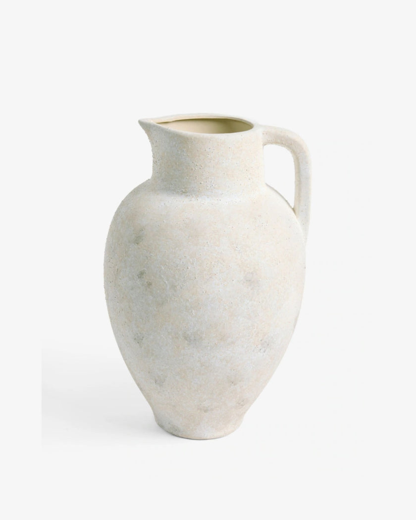 Bianca Dusty Textured Jug Vase