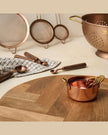 Walnut and Copper Measuring Spoons