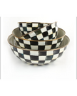 Courtly Check Small Enamel Everyday Bowl