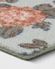 Floral Washable Accent Rug Floormat