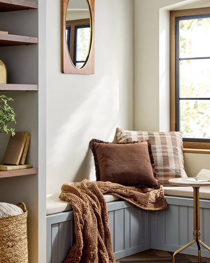 Cable Knit Throw Blanket