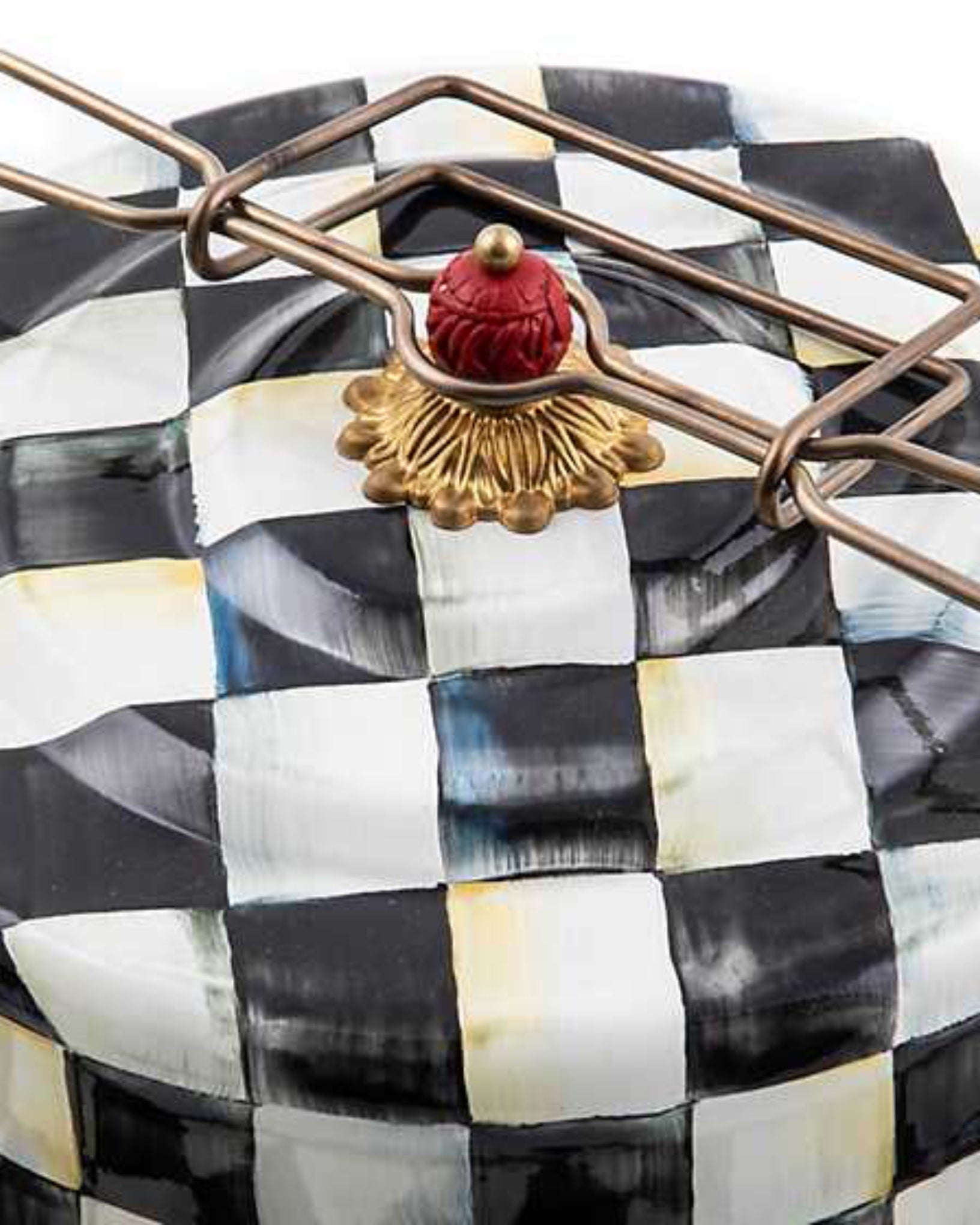 Courtly Check Cake Carrier