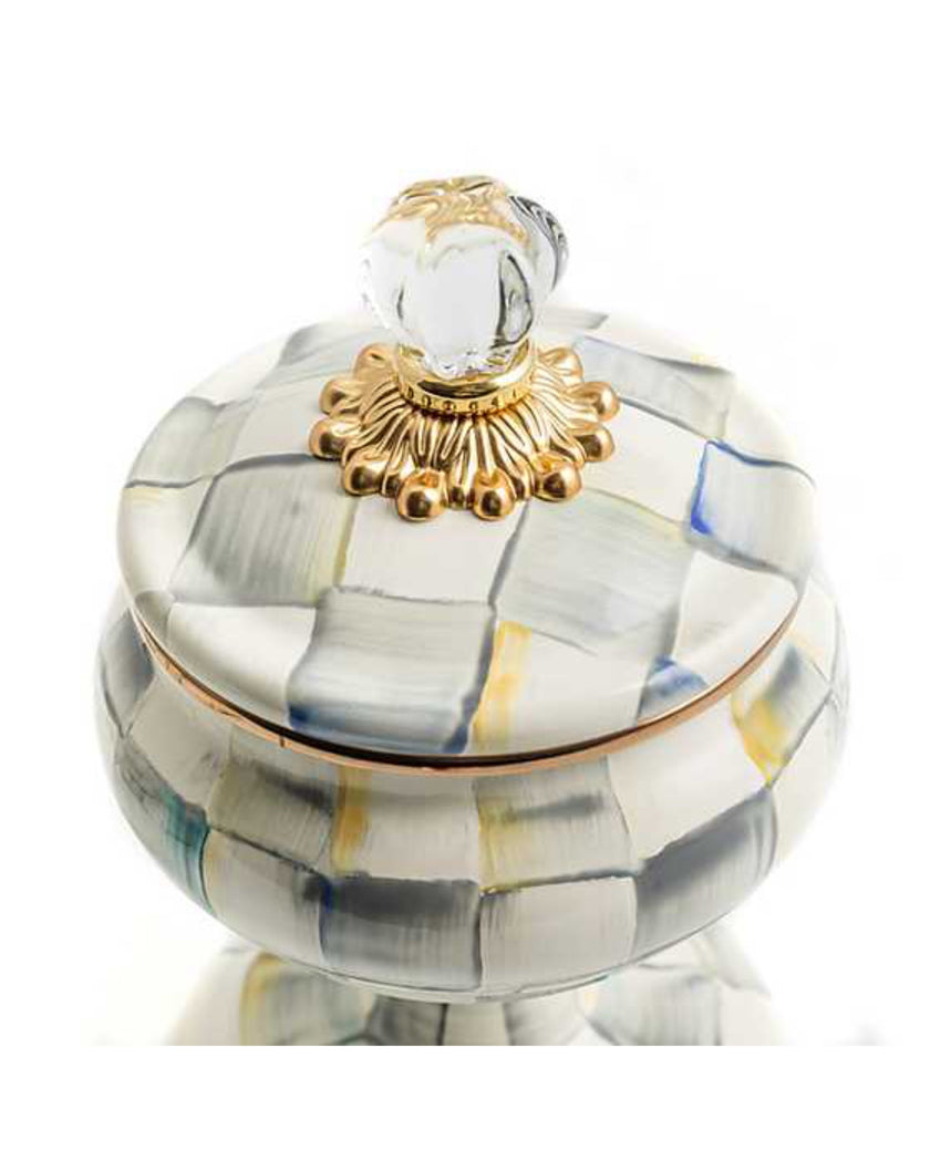 Sterling Check Curiosity Pot