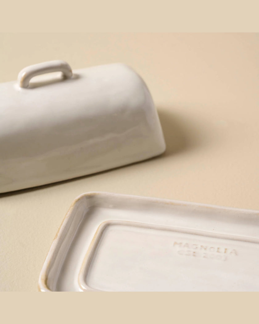 Magnolia Est. Ceramic Butter Dish