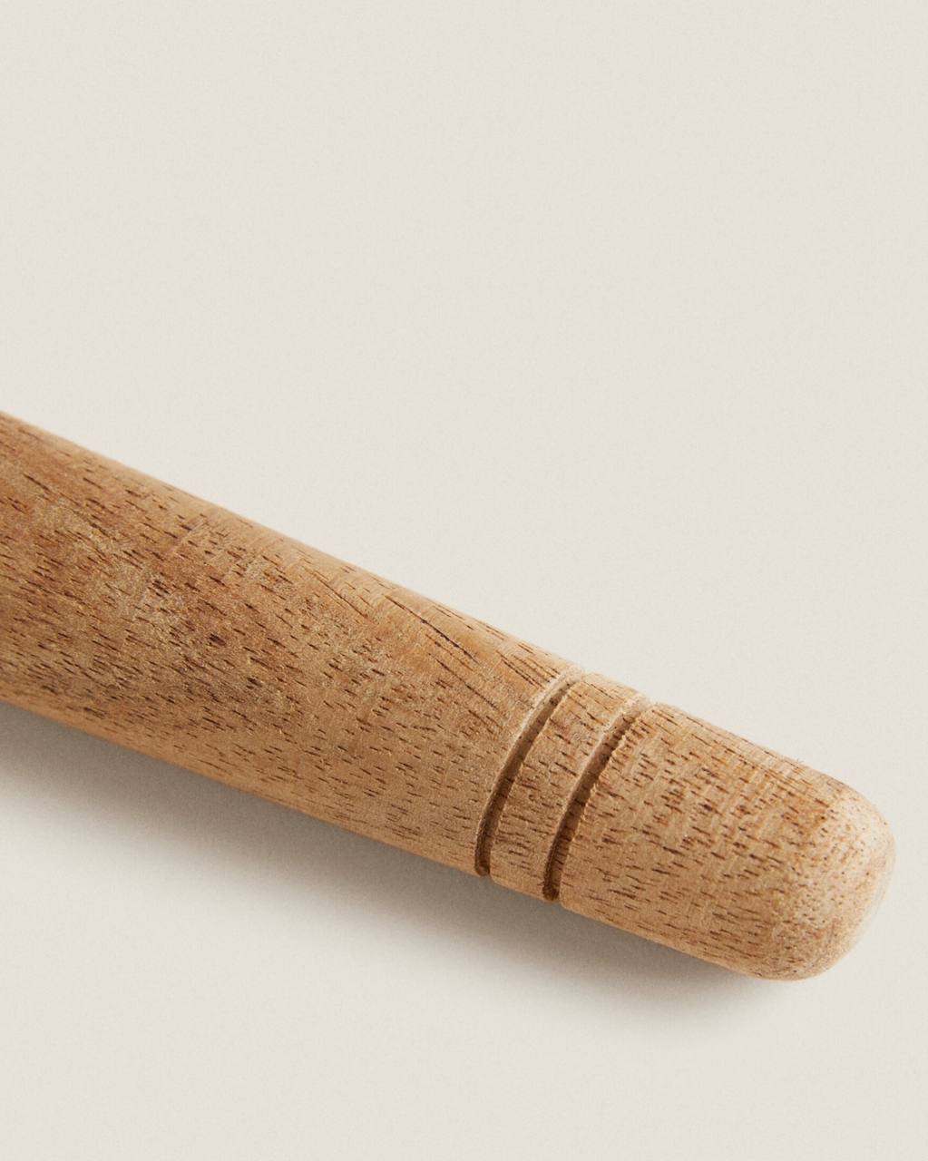 Steel and Acacia Wood Vegetable Peeler