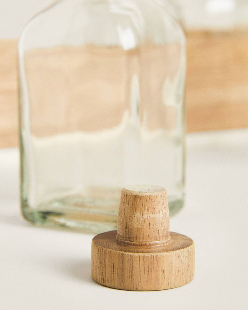 Acacia Wood Spice Jar
