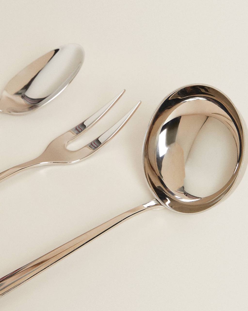 Serving Fork With Extra-Fine Handle