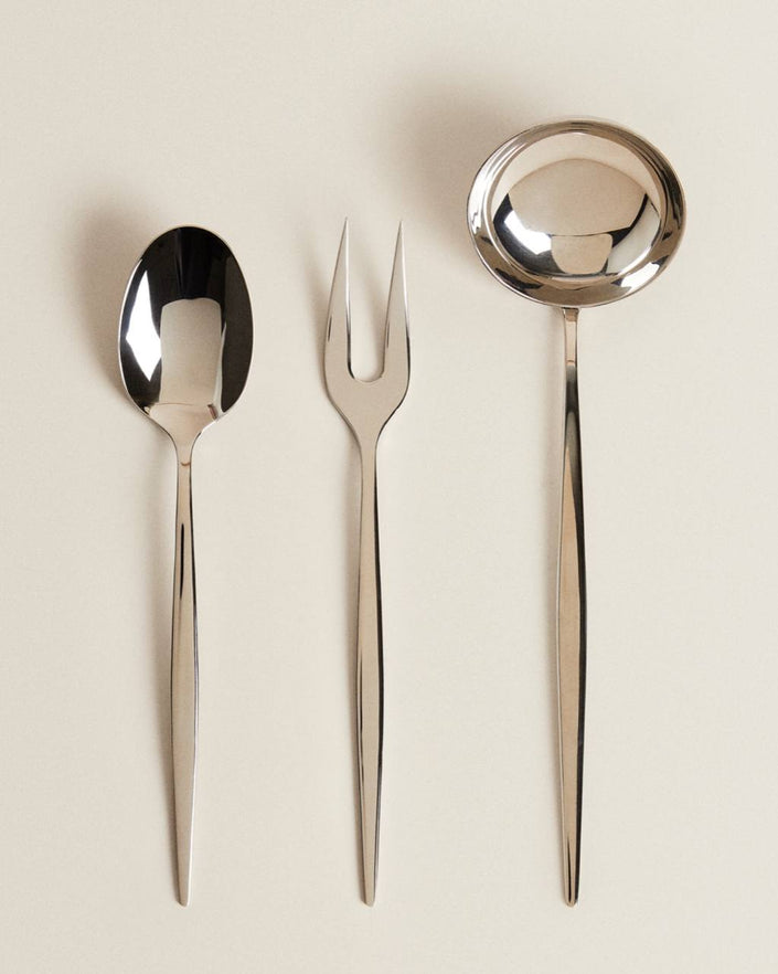 Serving Fork With Extra-Fine Handle