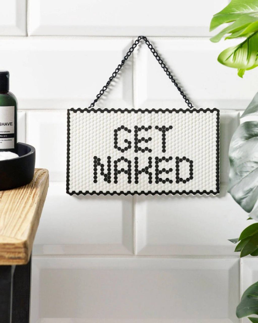 Get Naked Ceramic Hanging Decoration