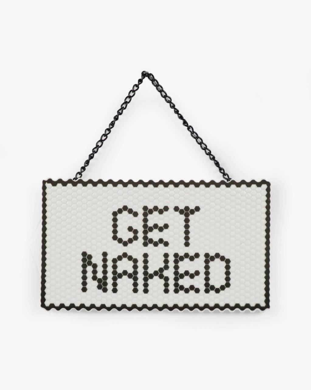 Get Naked Ceramic Hanging Decoration