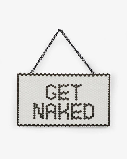 Get Naked Ceramic Hanging Decoration