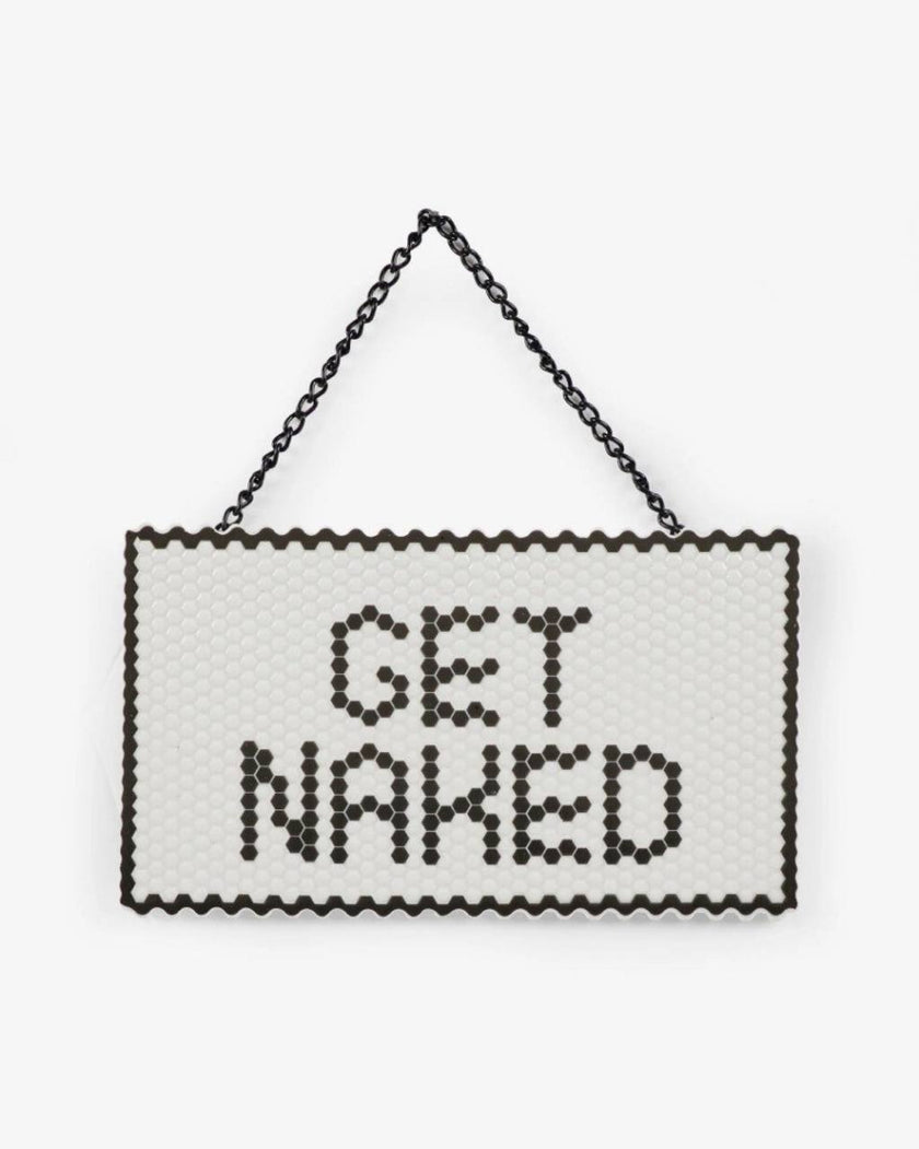 Get Naked Ceramic Hanging Decoration
