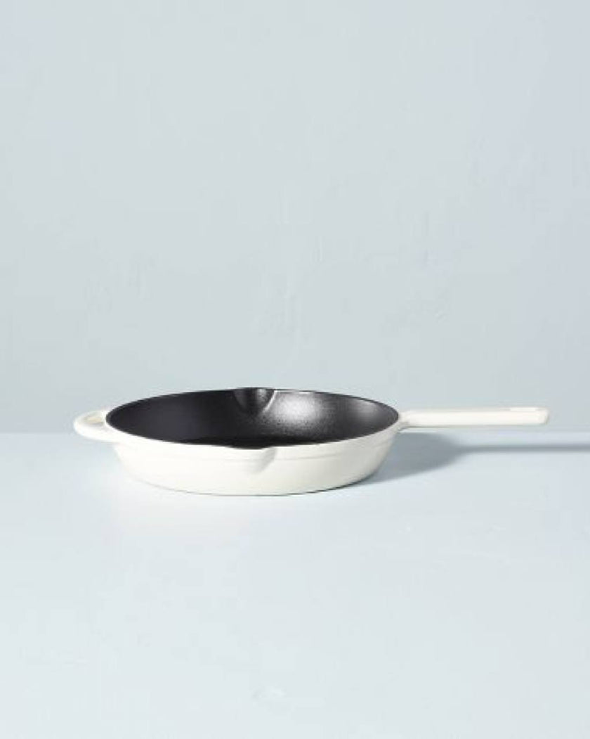 Enameled Cast Iron Skillet Sour Cream (25cm)