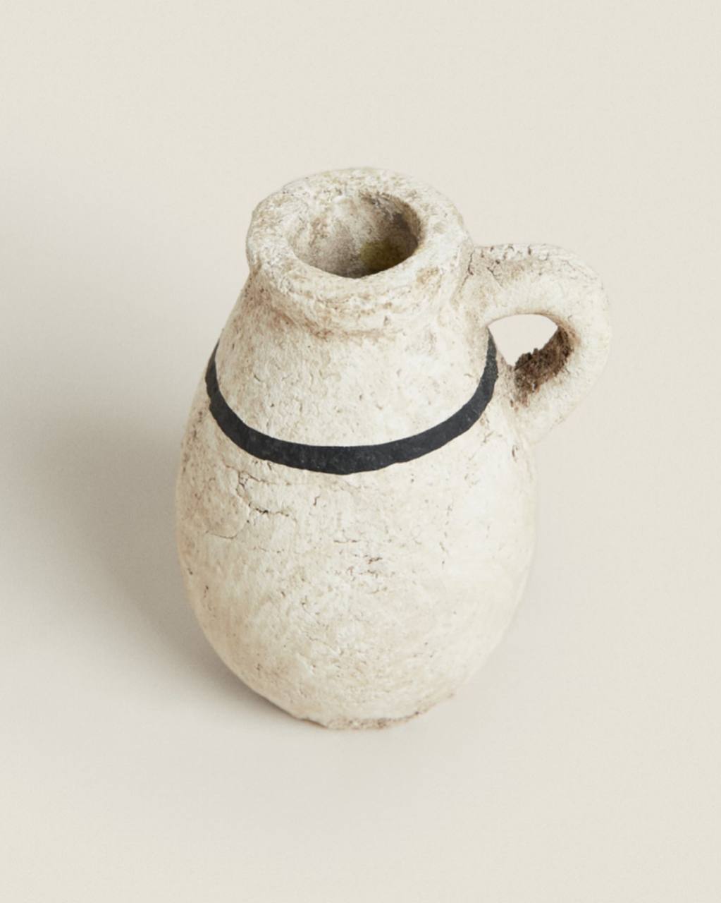 Terracotta Clay Vase Candlestick Candleholder