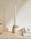 Terracotta Clay Vase Candlestick Candleholder