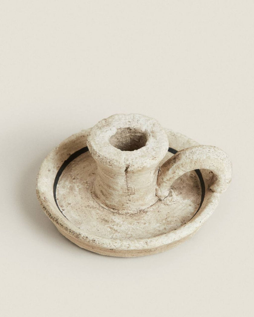 Terracotta Candleholder